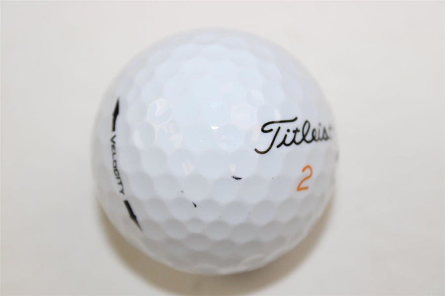 Tommy Aaron Signed Masters Logo Golf Ball with Year Won & Score JSA ALOA