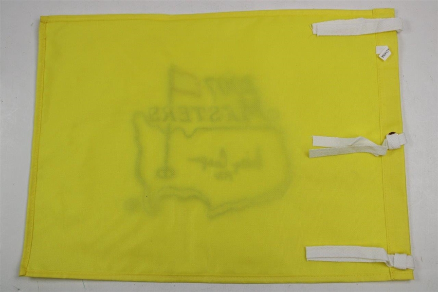 Billy Casper Signed 2007 Masters Embroidered Flag with '1970' JSA ALOA