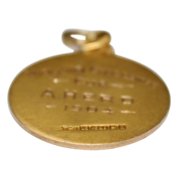 1904 PGA Midland Challenge Cup Medal Won by Alex Herd