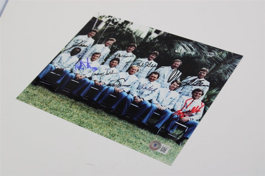 1983 Ryder Cup Team USA Signed Photo Beckett #AC74306