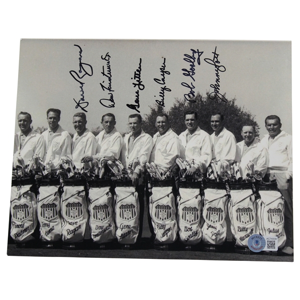 1963 Ryder Cup Team USA Signed Photo Beckett# AC74308