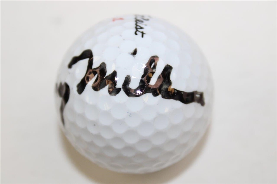 Johnny Miller Signed Titleist 4 Logo Golf Ball PSA #AN06374