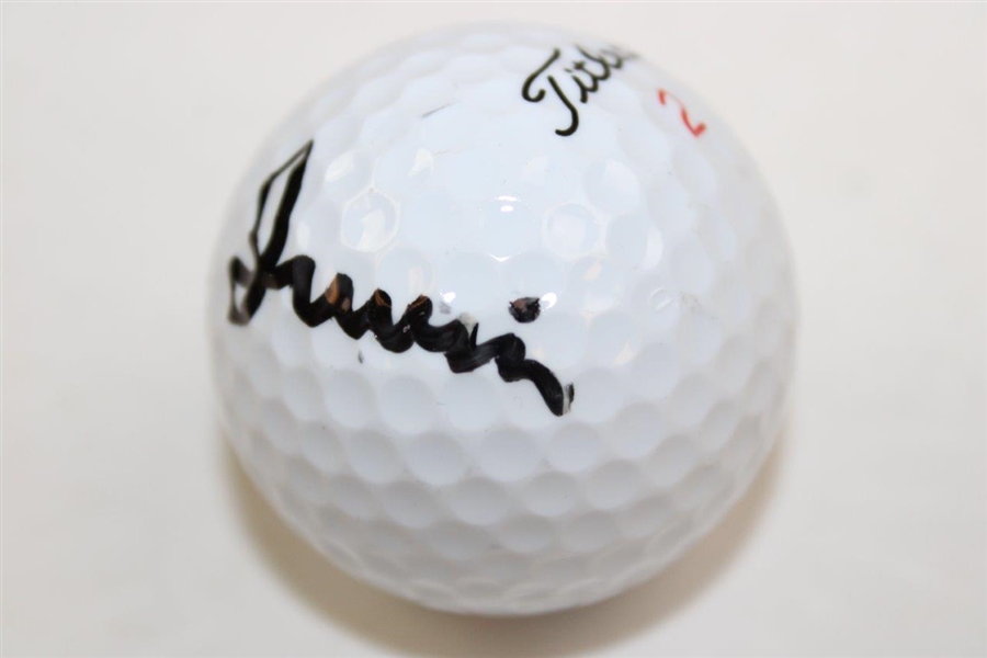 Hale Irwin Signed Titleist 2 Logo Golf Ball PSA #AN063743