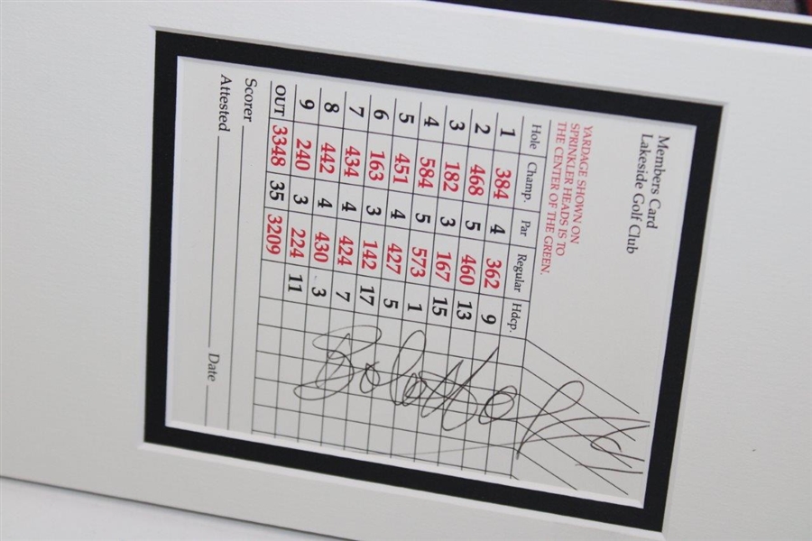 Bob Hope Signed Cut Signature Magazine Display Poster PSA #AN06408