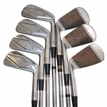 Jack Nicklaus 1960s Match Used MacGregor Tommy Armour SS1 Irons - Given to Angelo (Letter)