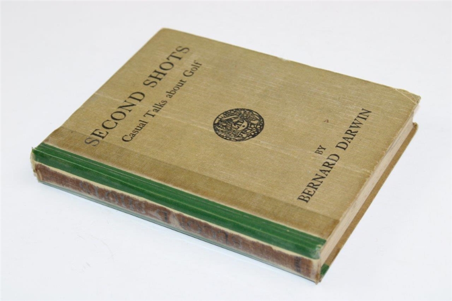 1930 'Second Shots Casual Talks About Golf' First Edition Book by Bernard Darwin
