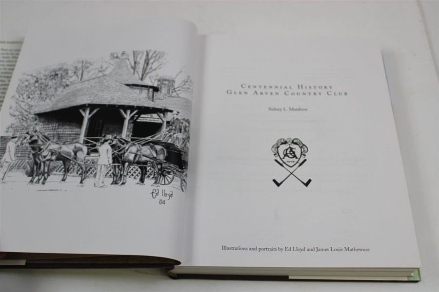 2006 'Centennial History Glen Arven Country Club' by Sidney Matthew