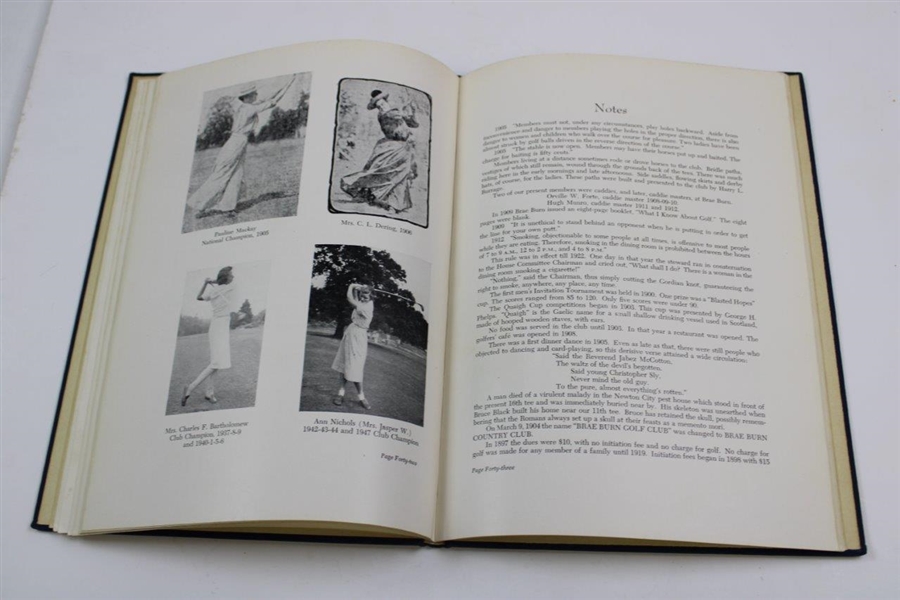 1897-1947 'Fifty Years of Brae Burn' Club History Book