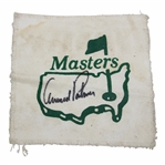 Arnold Palmer Signed Masters Tournament Caddy Patch from Caddy Wayne Beck JSA ALOA