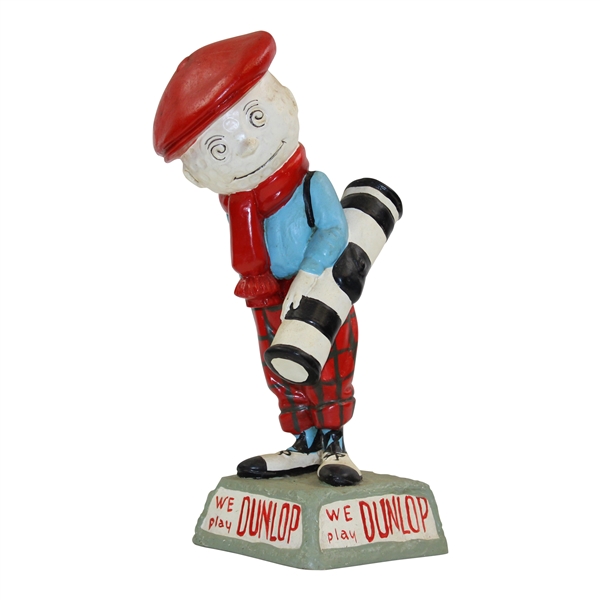 Classic We Play Dunlop Tall Point of Sale Man Advertising Figure