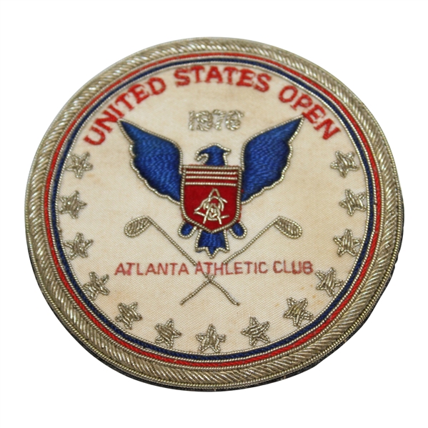1976 US Open Atlanta Athletic Club Member Committee Coat Crest Badge