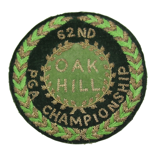 1980 PGA Championship Oak Hill Country Club Member Committee Coat Crest - Jack Nicklaus