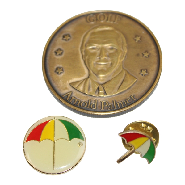 Arnold Palmer Coin, Pin & Ball Marker