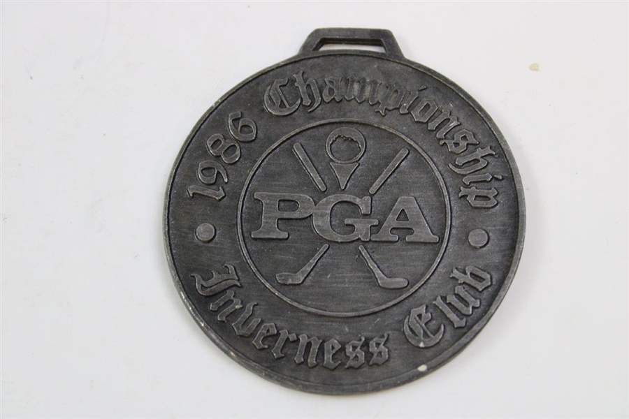 Arnold Palmer's 1986 PGA Championship at Inverness Club Bag Tag