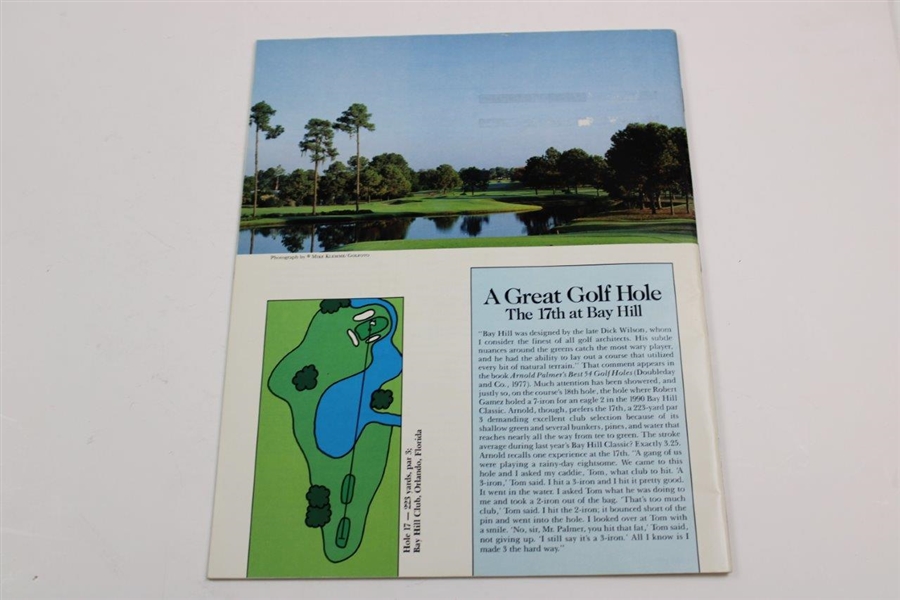 Payne Stewart Signed 1991 USGA US Open Recap Golf Journal - August JSA ALOA