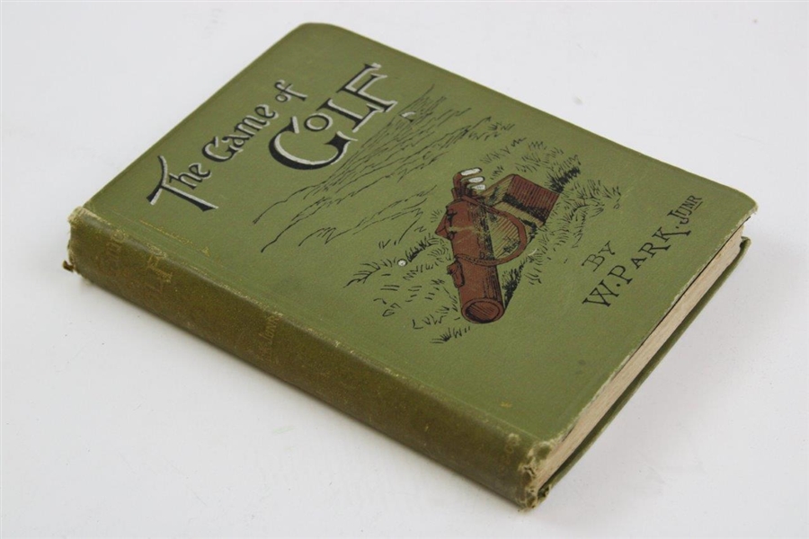 1901 'The Game of Golf' Fifth Edition Book by W. Park, Jr.