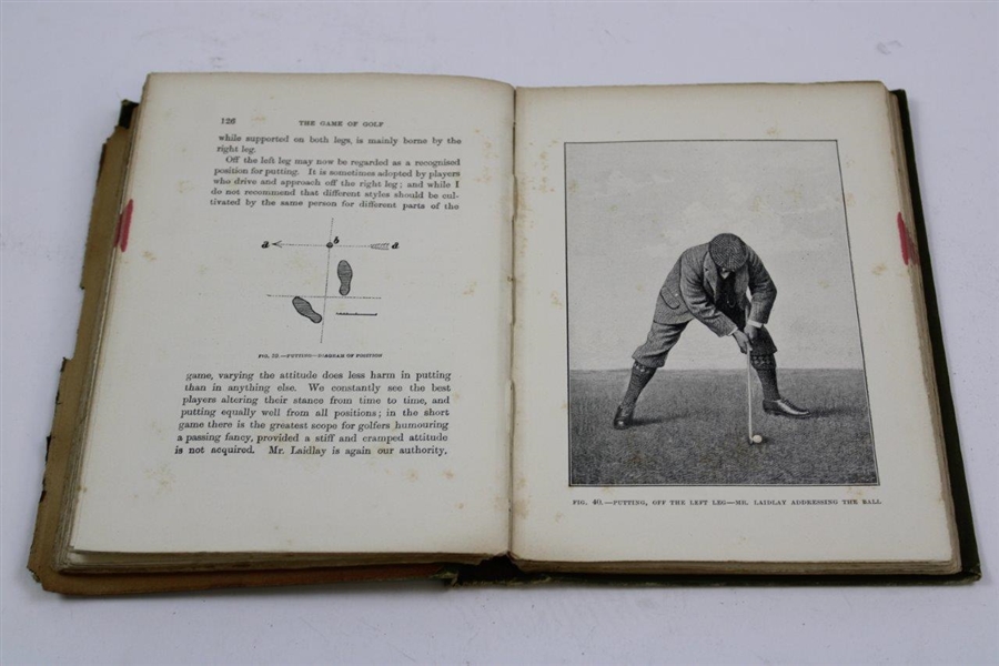 1901 'The Game of Golf' Fifth Edition Book by W. Park, Jr.