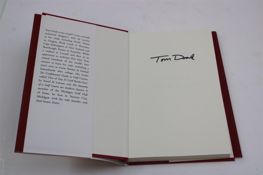 Tom Doak Signed 'Tom Doak's Little Red Book of Golf Course Architecture'