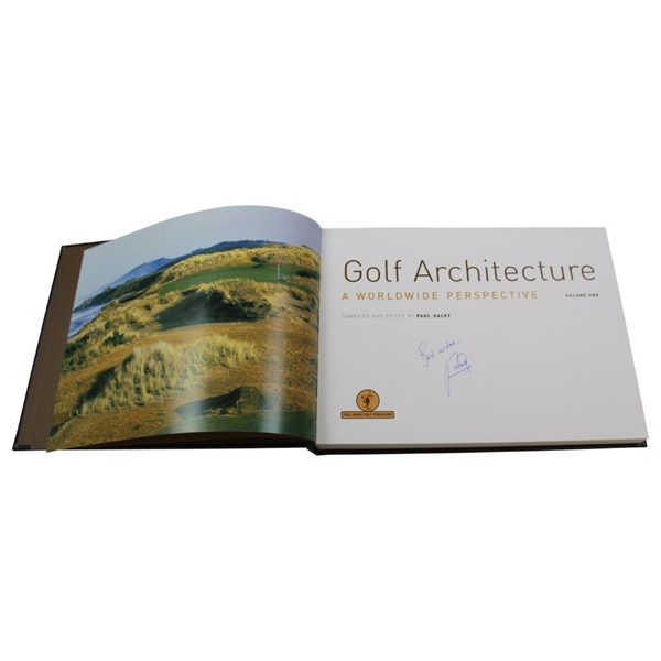 Golf Architecture A Worldwide Perspective' Signed by Author Paul Daley - Vol. 1