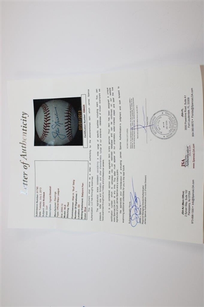 Jack Nicklaus Signed Official Rawlings Baseball JSA Full #X98424