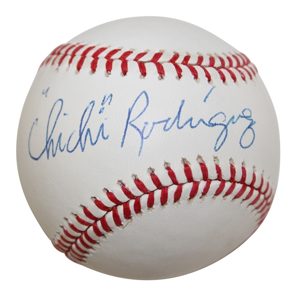 Chi Chi Rodriguez Signed Official Rawlings Baseball JSA ALOA