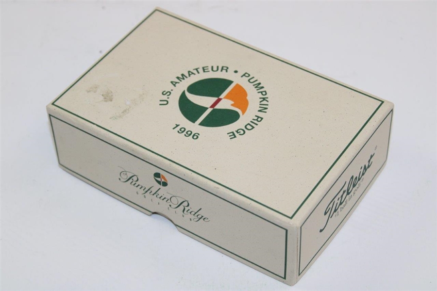 1996 US Amateur at Pumpkin Ridge Golf Ball Set of 6 In Original Box - Tiger Win