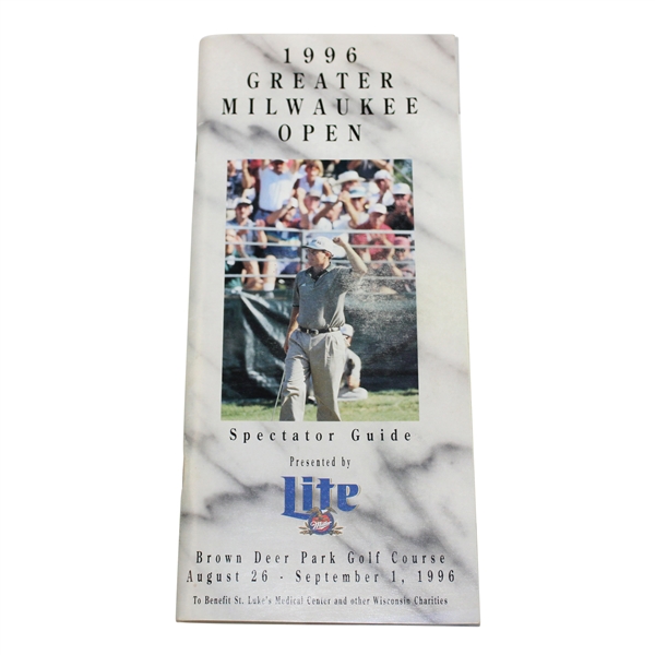 1996 Greater Milwaukee Open (GMO) Spectator Guide - Tiger Woods Debut!