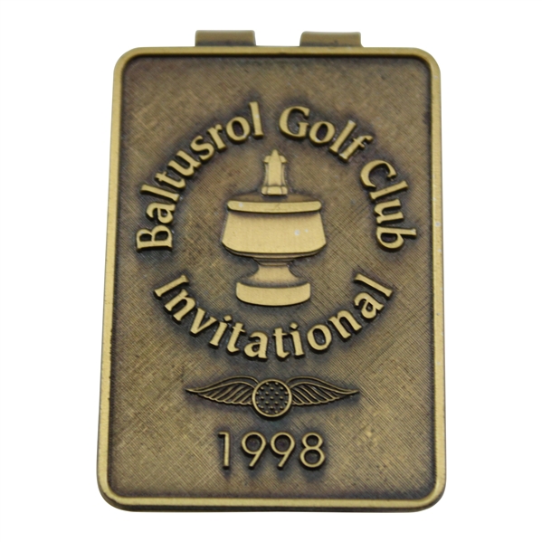 1998 Baltusrol Golf Club Invitational Contestant Money Clip