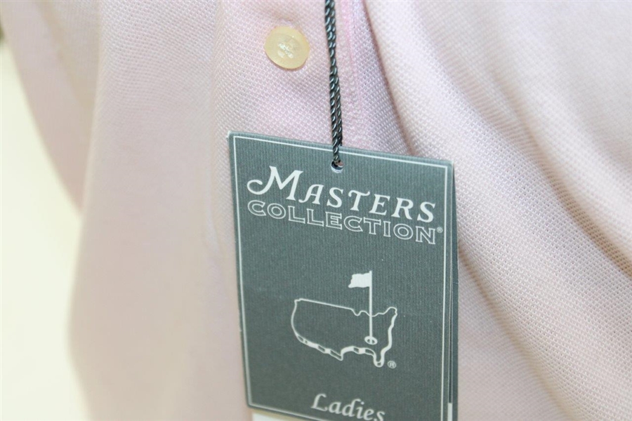 Masters Collection Ladies Soft Pink Golf Shirt - New with Tags - XL