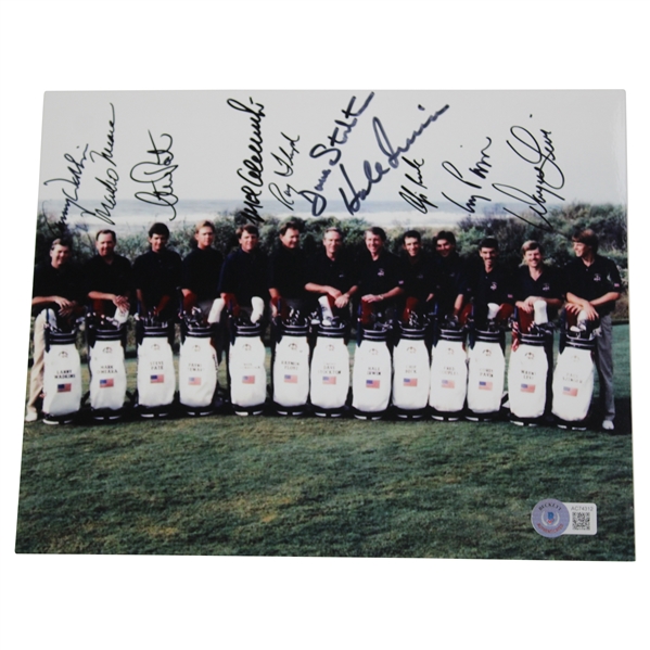 1991 Ryder Cup Team USA Signed Photo Beckett# AC74312