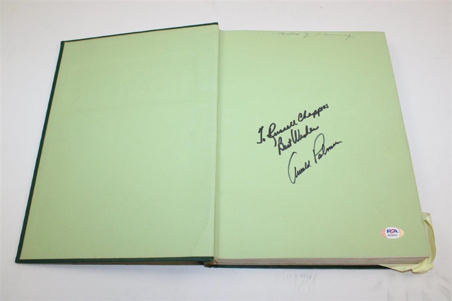Arnold Palmer Signed 1949 The Howler Wake Forest Year Book PSA/DNA #AK46922