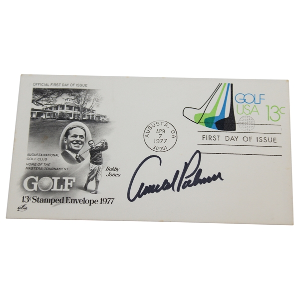 Arnold Palmer Signed Augusta National Golf Club FDC JSA# AI76739