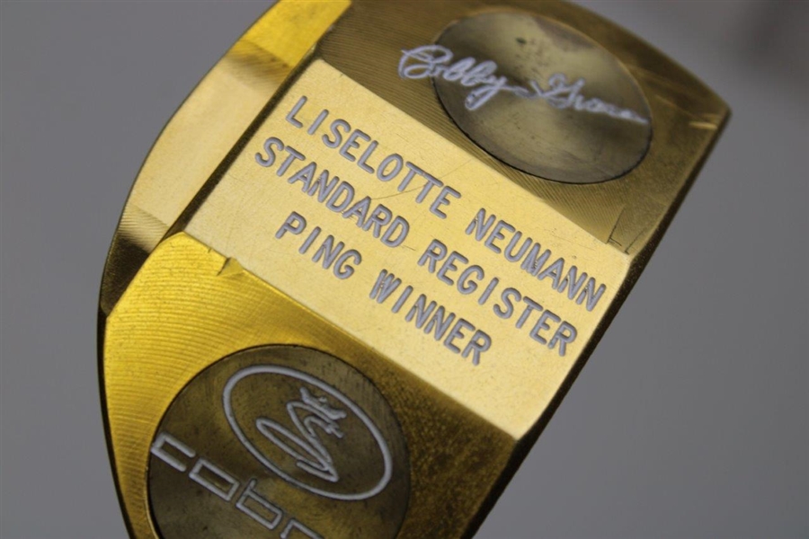 Liselotte Neumann Standard Register Ping Winner Bobby Grace Cobra Gold Putter