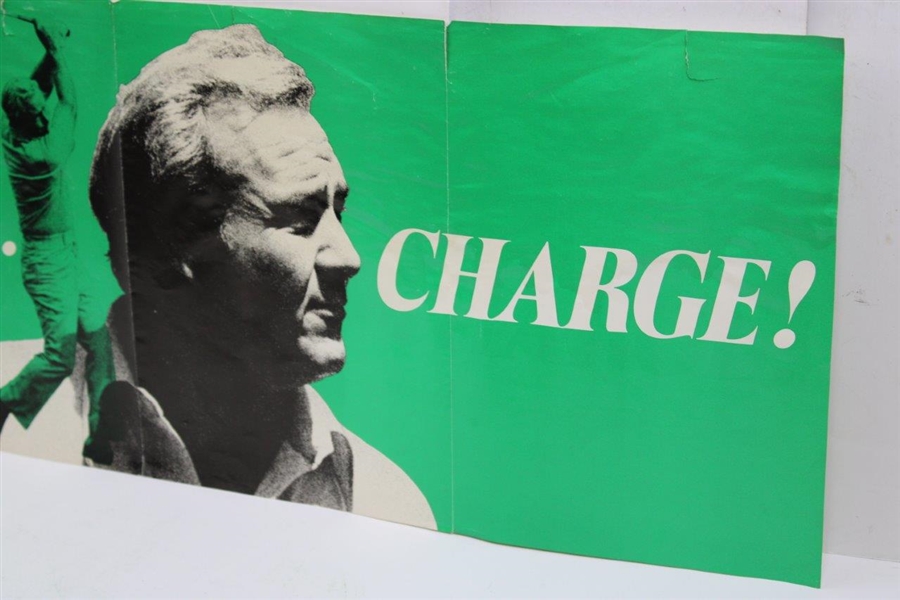 This Year 'Go with Arnie' Charge! Foldout Arnold Palmer Poster