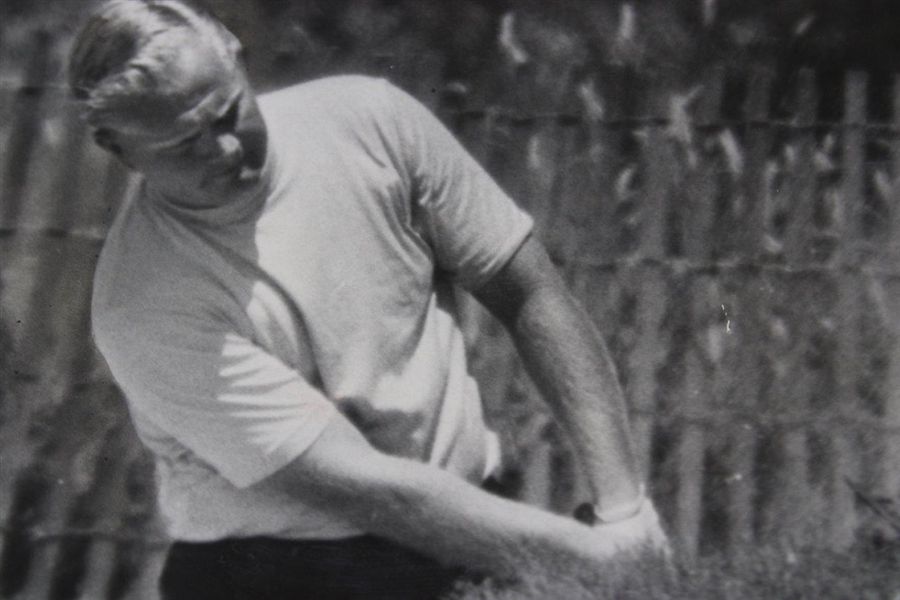 Jack Nicklaus Blasts Out Of Sand Trap Wire Photo 7/19/1967