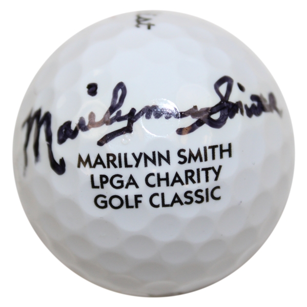 Hall of Famer Marilynn Smith Signed LPGA Charity Golf Classic Golf Ball JSA ALOA