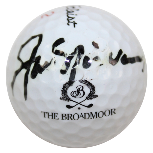 Jack Nicklaus Signed Titleist The Broadmoor Logo Golf Ball JSA ALOA