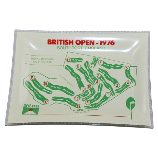 1976 British Open Championship at Royal Birkdale Golf Course Dish/Tray