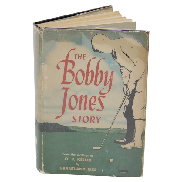 1953 'The Bobby Jones Story' Book w/Dust Jacket Inscribed by Eleanor Keeler