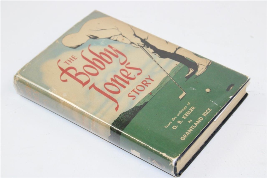 1953 'The Bobby Jones Story' Book w/Dust Jacket Inscribed by Eleanor Keeler