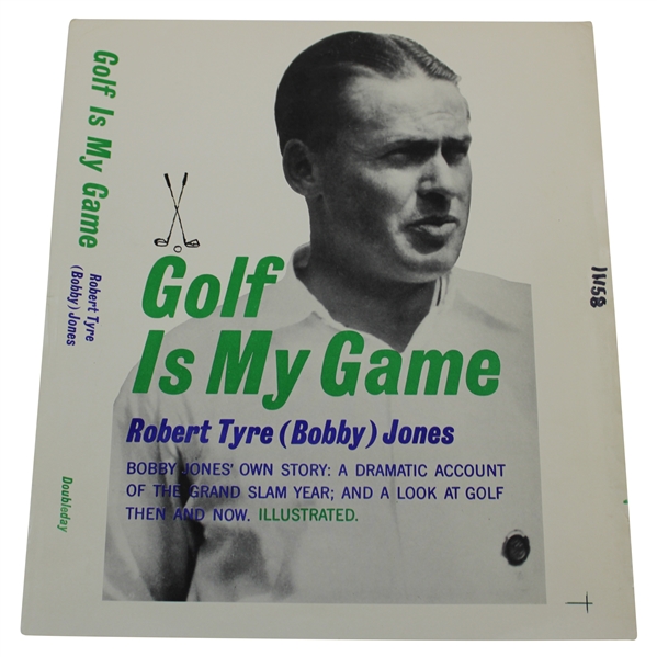 Original 1960 Front Cover Proof for Bobby Jones Golf Is My Game