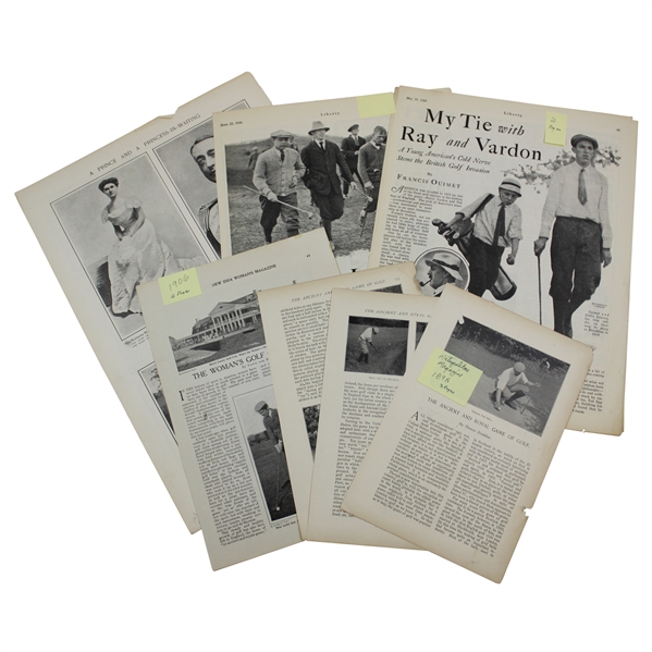 Five (5) Vintage Historic Magazine Articles