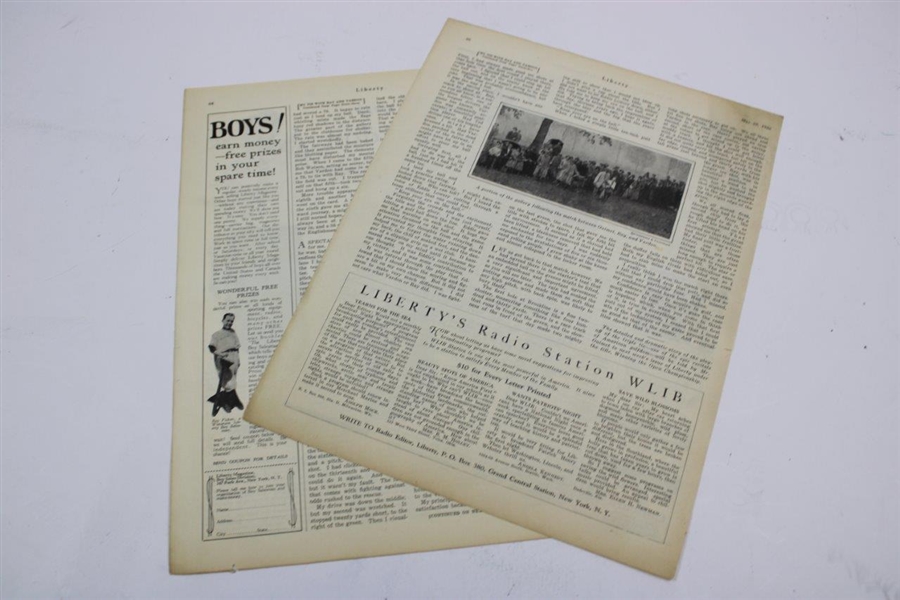 Five (5) Vintage Historic Magazine Articles
