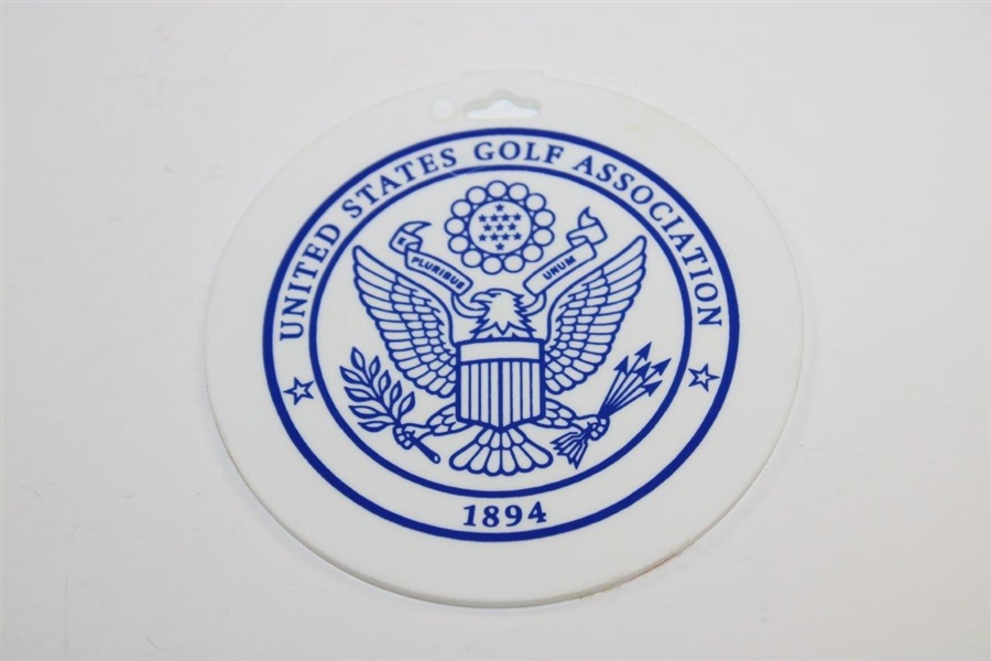 Steve Jones' 2000 US Open at Pebble Beach U.S.G.A. Issued Contestant Bag Tag