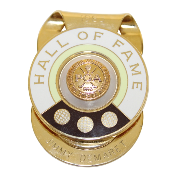 1993 Jimmy Demaret Hall of Fame Commemorative Money Clip/Badge