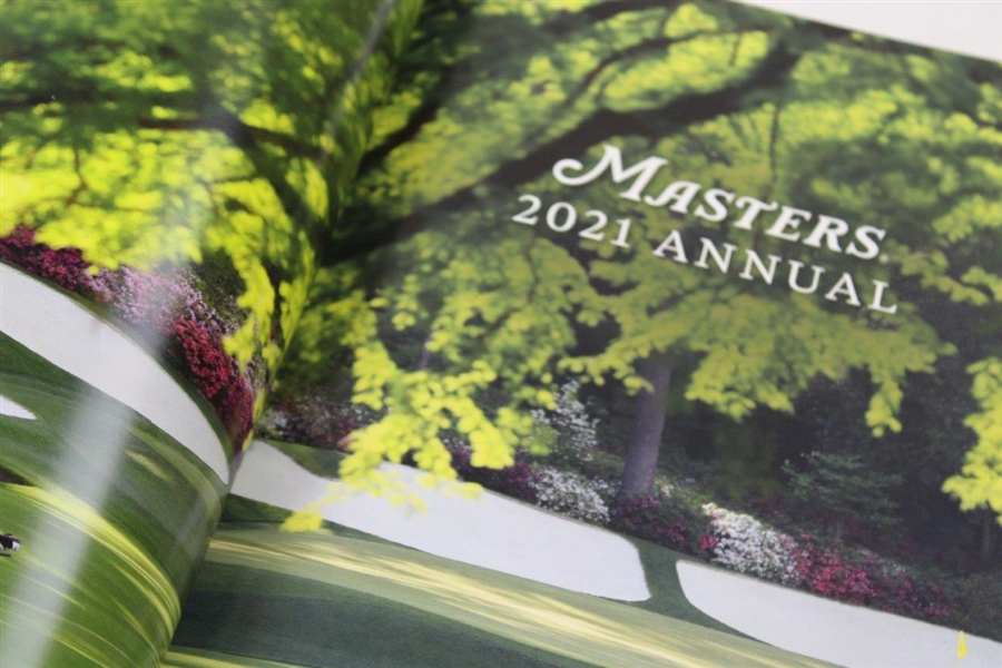 2020, 2021 & 2022 Masters Tournament Green Annual Books