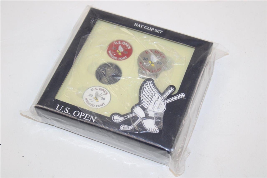 2020 US Open Winged Foot Banner, Ornament & Hat Clip Set