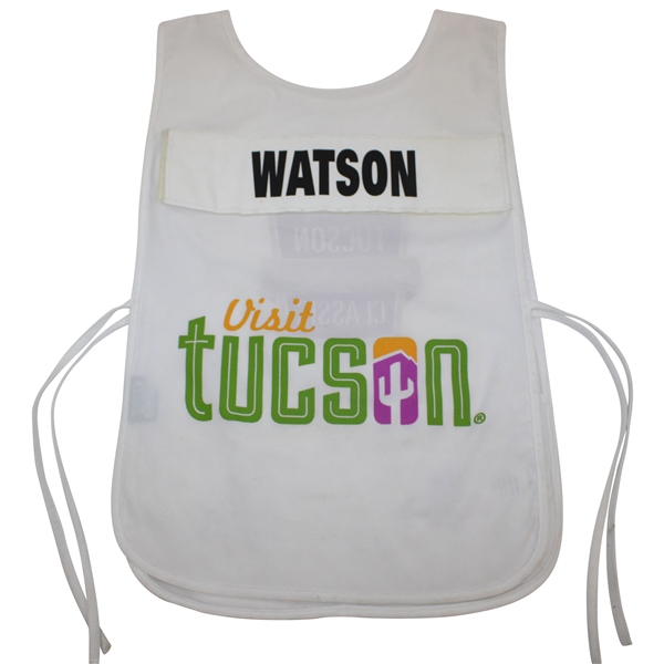 Tom Watson Tucson Conquistadors Classic Caddy Bib - Linn Strickler Collection