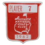 1962 Masters Tournament Contestant Badge #7 - Lloyd Mangrum