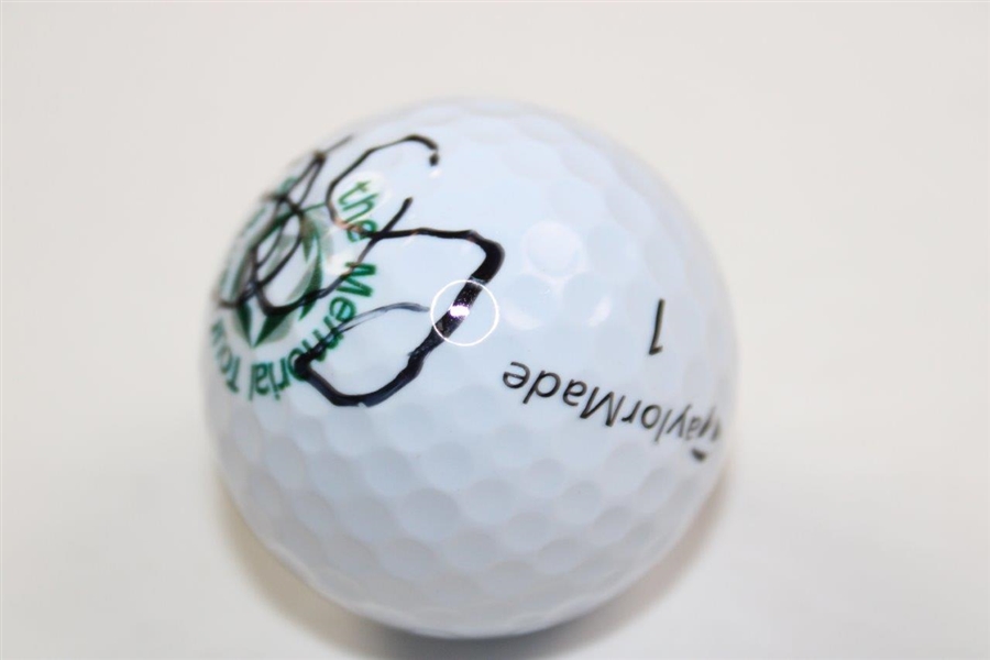 Rory McIlroy Signed The Memorial Tournament Logo Golf Ball JSA ALOA
